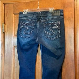 Silver jeans - like new